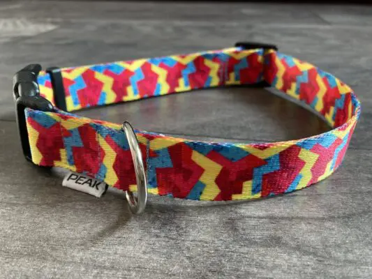 Nonfiguratív kutya nyakörv