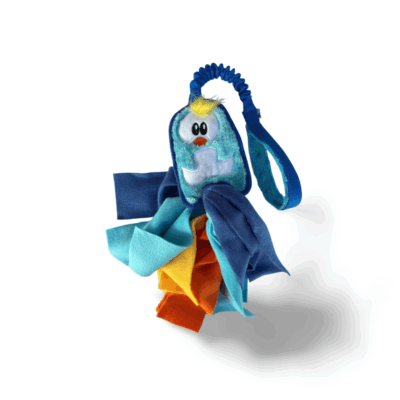 Sípolós plüss húzogatós játék polárral