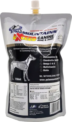 PALAMOUNTAINS Bone & Joint csont és ízületvédő kutyáknak 750ml