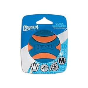 CHUCKIT Ultra Squeaker Sípolós Labda (M)